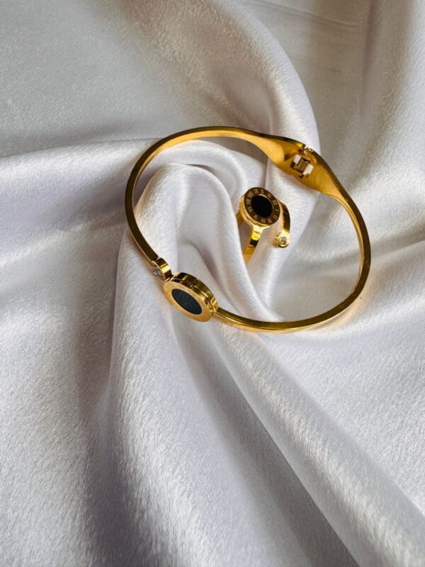 Golden Onyx Accent Jewelry Set