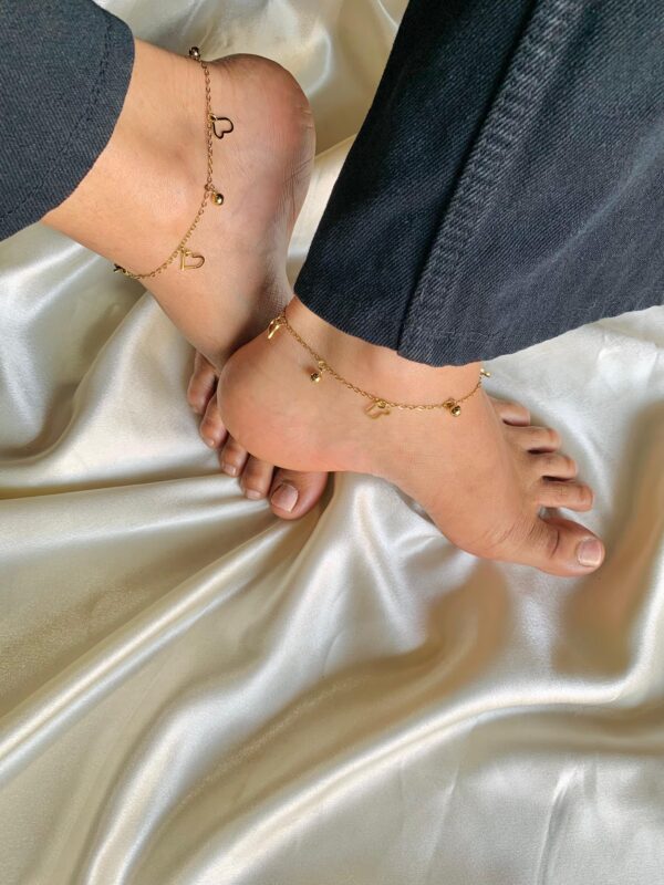 Crown Anklets ( Pair)