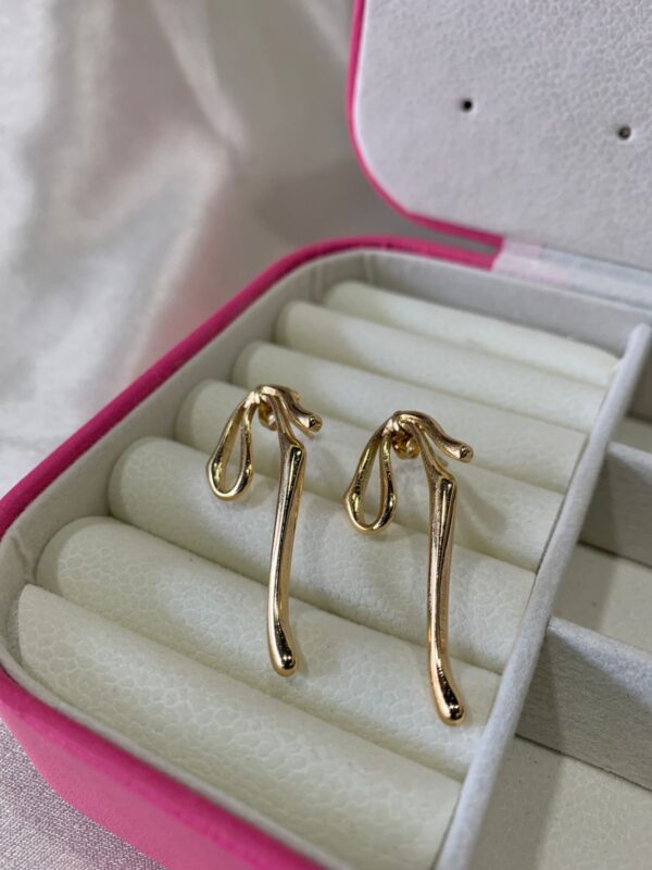 Ribbon Dangles Earring