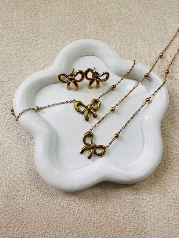 Dew Chain Earrings and Bracelet