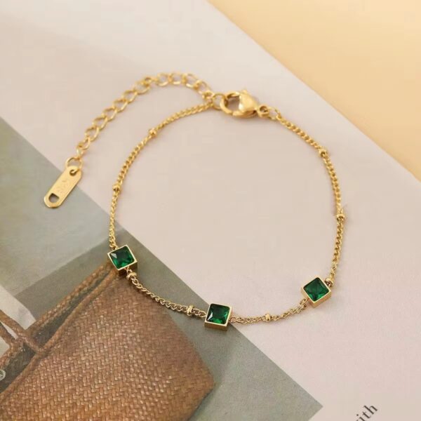 Green Gem Bracelet