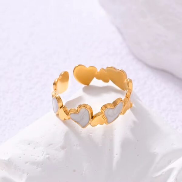 White Ebony Ring