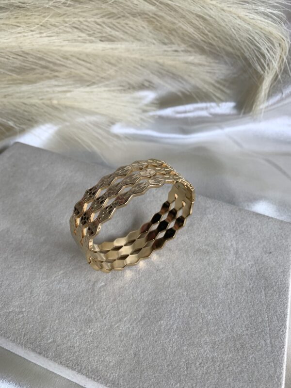 Blaze cuff Bangle
