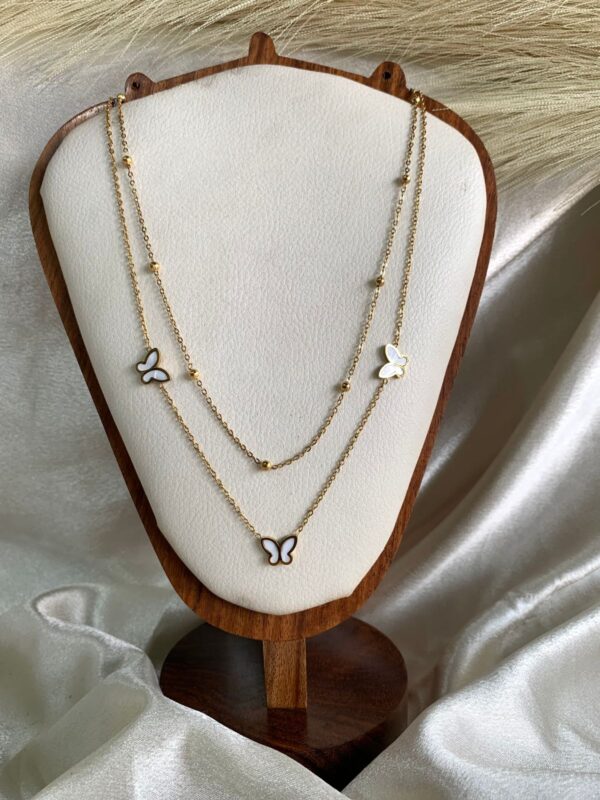 Butterfly Layered Chain (Gold)
