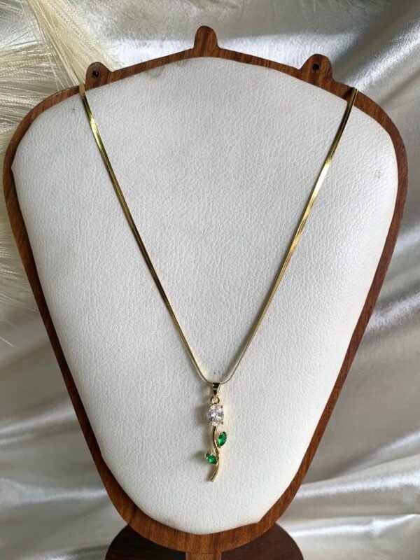 White Thulip Pendant