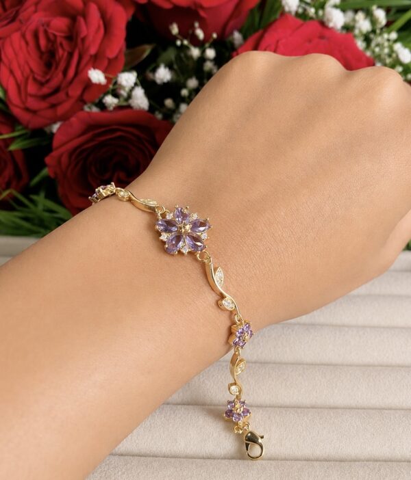 Lavender Bloom Bracelet