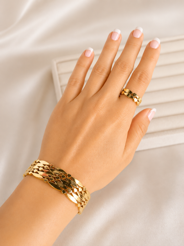 Golden Weave Set